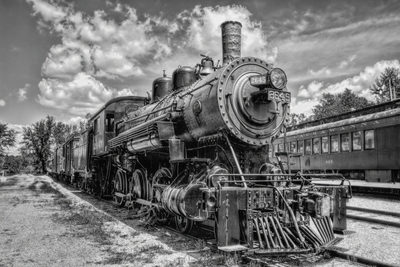 Vintage Railroads, Trains and Train Stations